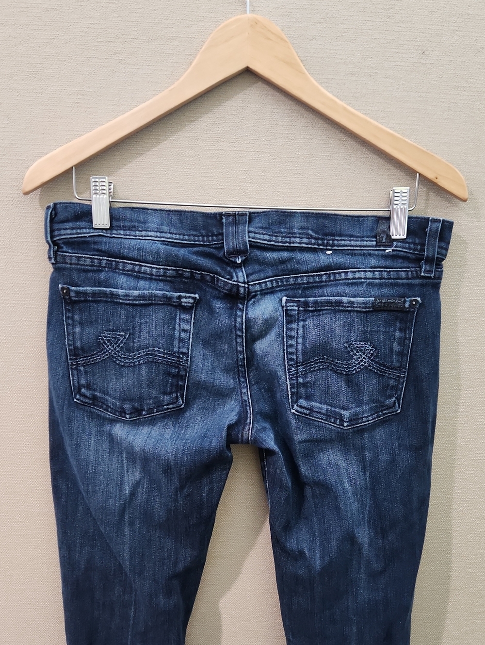 7 For All Mankind Rocker Jeans Size 30 - Picture 6 of 16